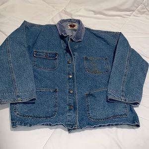 SUPERSTAR JEAN JACKET Size XL FREE SHIPPING